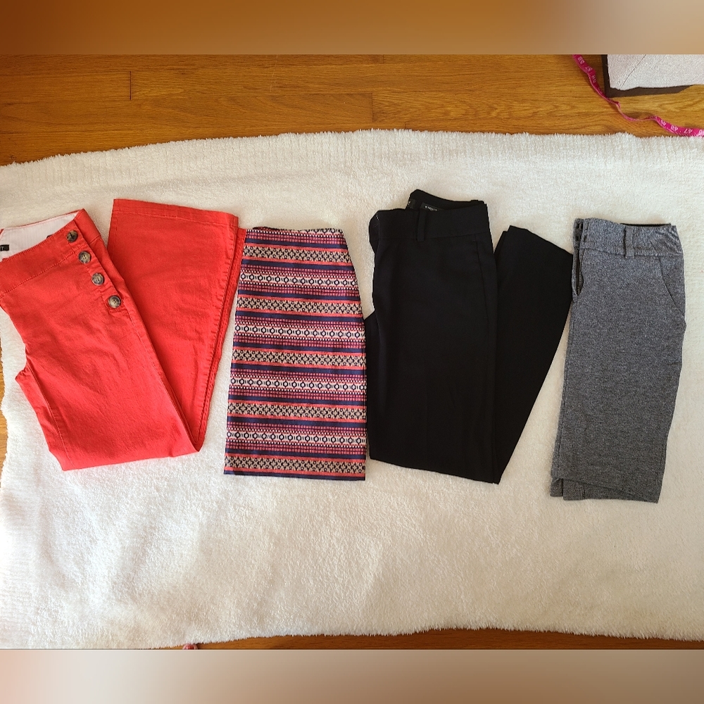 Pre-assembled bundle Loft pants and skirts size 00
